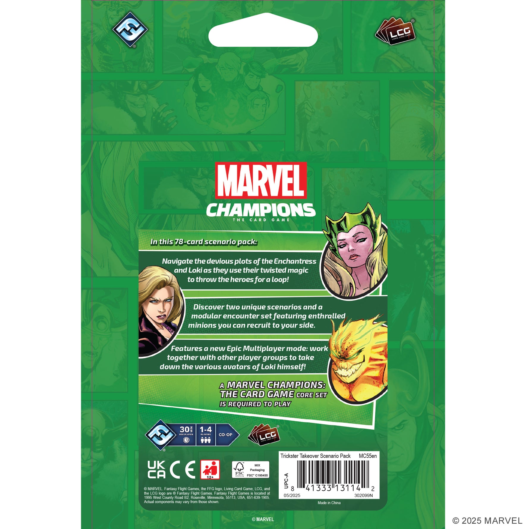 Marvel Champions : The Card Game - Trickster Takeover Scenario Pack